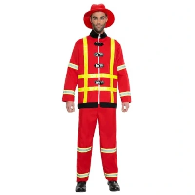 Afbeelding van Boland Kostuum Brandweerman Sullivan (S) Volwassenen