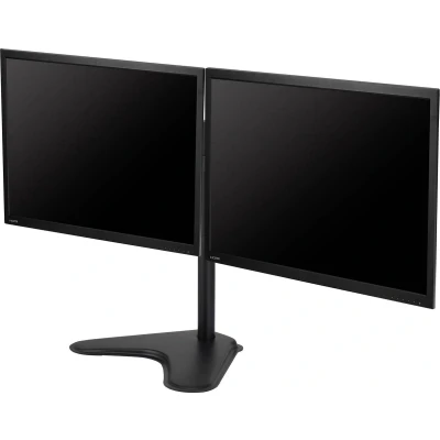 Afbeelding van SpeaKa Professional SP 6644612 Secundus Monitorvoet 2 voudig 33,0 cm (13) 81,3 (32) Zwart Kantelbaar, Zwenkbaar, Roteerbaar
