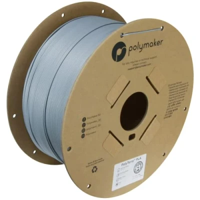 Afbeelding van Polymaker PolyTerra PLA Fossil Grey 1,75 mm 3 kg