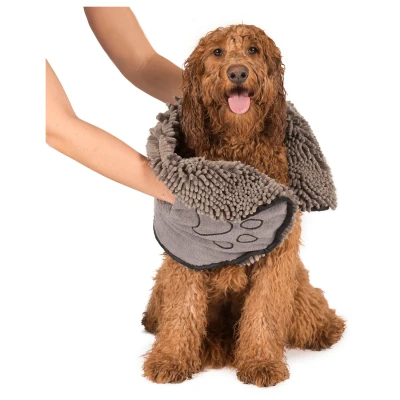 Afbeelding van Handdoeken Dog Gone Smart Shammy Grijs 33 x 79 cm