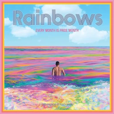 Afbeelding van Rainbows Wall Calendar 2025