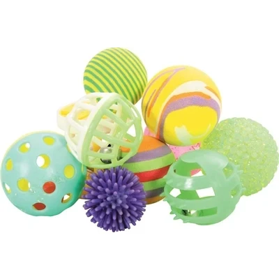 Afbeelding van Zolux Kattenspeelgoed Multi Assorti 4 CM 10 ST (383755)