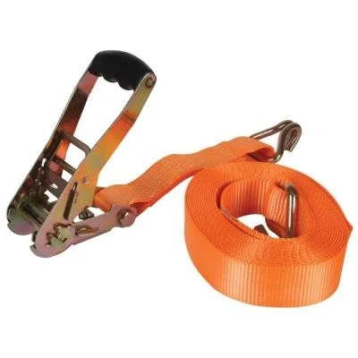 Image de Sangle darrimage avec tendeur à cliquet pour charges lourdes 4500 kg 50 mm x 8 m velleman arat5081
