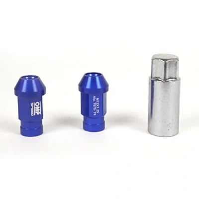 Afbeelding van Set Bouten OMP 7075 Blauw 20 uds M14 x 1,25