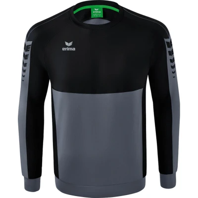 Afbeelding van ERIMA Six Wings sweatshirt slate grey/zwart / L