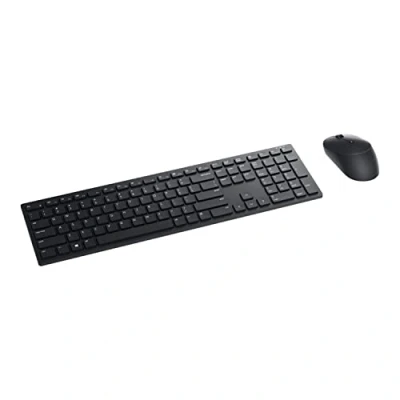 Afbeelding van DELL KM5221W toetsenbord Inclusief muis RF Draadloos QWERTY Brits Engels Zwart