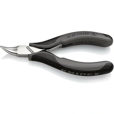 Afbeelding van Knipex 35 42 115 ESD Spitsbektang 45 gebogen mm