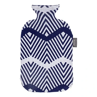 Afbeelding van Fashy 2.0L warmwaterkruik met gebreide hoes