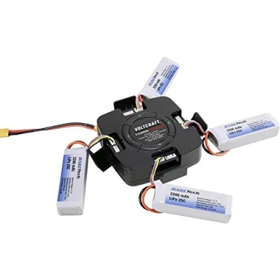 Afbeelding van VOLTCRAFT V Charge Eco Quad Modelbouwoplader 12 V, 32 5 A Li poly