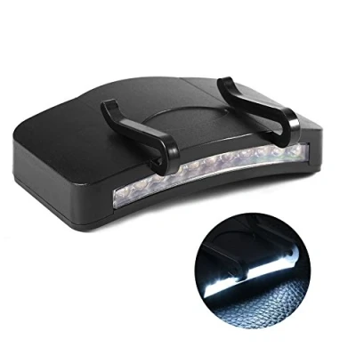 Afbeelding van Yosoo Hoofdlamp met clip voor hoed, hoofdlamp, 11 leds, vissen, hardlopen, kamperen, wandelen en klimmen