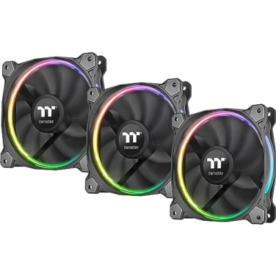 Afbeelding van Thermaltake RIING 14 LED PC ventilator RGB (b x h d) 140 25 mm Incl. verlichting