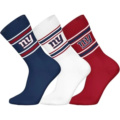 Afbeelding van NFL Ny Giants Lot de 3 paires chaussettes sport unisexes