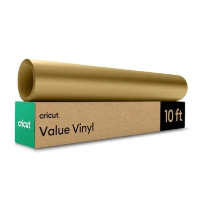 Afbeelding van Cricut Voordelig vinyl mat, goud 30,5 cm x 3 m (1)