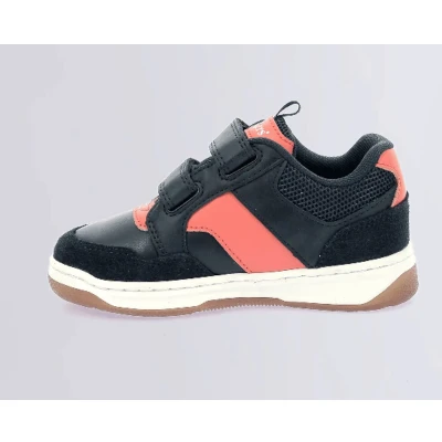 Afbeelding van Kickers Kickbiking uniseks kindersneakers, marineblauw oranje