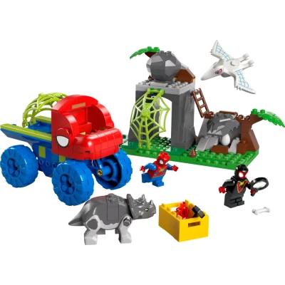 Afbeelding van LEGO Marvel Spidey en zijn geweldige vriendjes Team reddingsmissie met dinotruck 11199