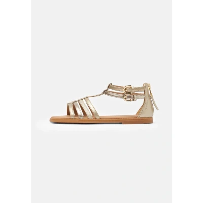 Afbeelding van Geox Sandal Karly GIRL Sandalen voor kinderen, Maat: 39, Platinum Hoogwaardig imitatieleer