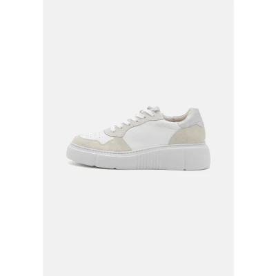 Afbeelding van Paul Green Sneakers laag, Dames, Maat: 42, Milk/white Leer