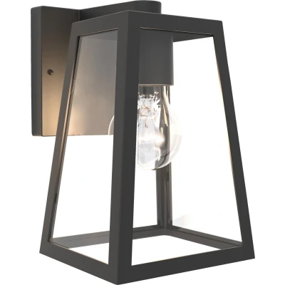Afbeelding van Lutec FIA 5290903012 Buitenlamp (wand) E27 Zwart (mat)