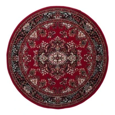 Afbeelding van Rond Vintage vloerkleed Nain Perzisch Rood Polypropyleen 235 Ø (XXL)