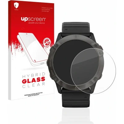 Afbeelding van upscreen Screenprotector voor Garmin Fenix 6X Pro Folie Beschermfolie Beschermglas transparant