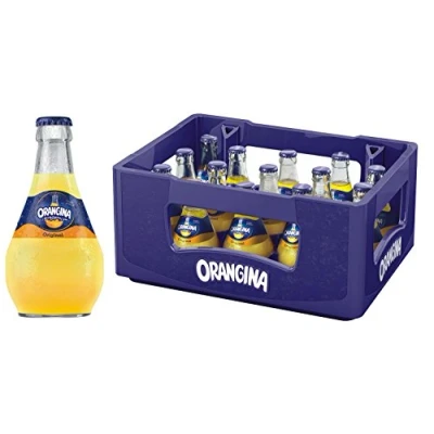 Afbeelding van Orangina Verse pulp limonade 15 x 0,25 l Glazen fles met een statiegeld van 2,25