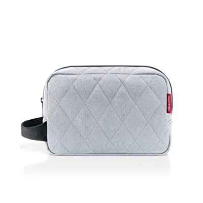 Afbeelding van Reisenthel Travelling Cosmeticpouch M rhombus light grey