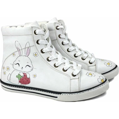 Afbeelding van GOBY Rabbit Boots Sneakers Laarzen Hoge kwaliteit Handmade Maat 39