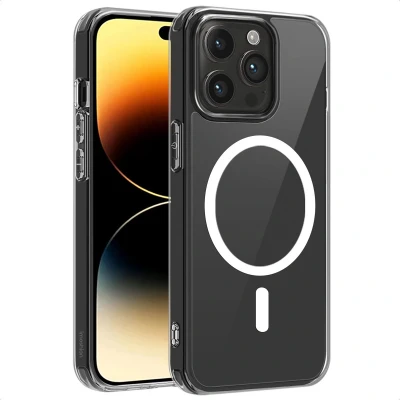 Afbeelding van imoshion Hoesje geschikt voor iPhone 14 Pro Max Protective Backcover MagSafe Transparant