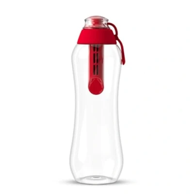 Afbeelding van Fles met Koolstoffilter Dafi POZ00976 Rood 500 ml