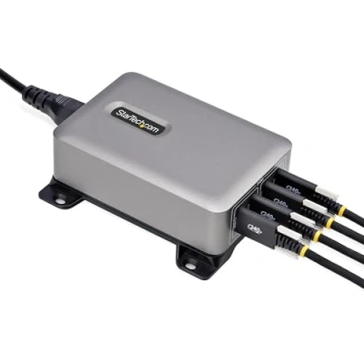 Afbeelding van StarTech.com 424DEU USB C CHARGER oplader voor mobiele apparatuur Universeel Grijs AC Snel opladen Binnen