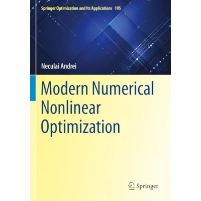 Afbeelding van Springer Optimization and Its Applications Modern Numerical Nonlinear