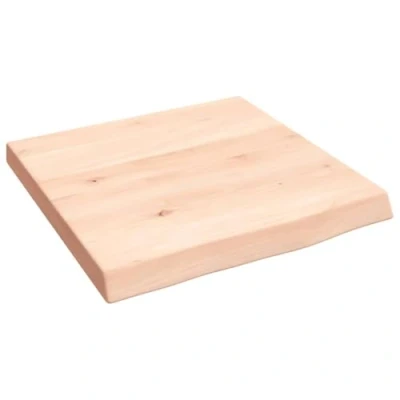 Afbeelding van vidaXL Wastafelblad 40x40x4 cm onbehandeld massief hout