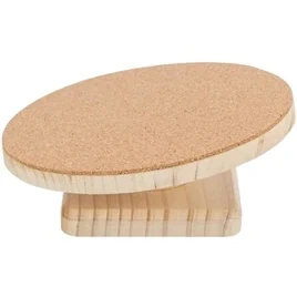 Afbeelding van Trixie Loopschijf Hout/Kurk Speelgoed ø22 cm