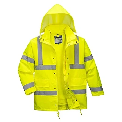 Afbeelding van Hi Vis 4 in 1 jas geel maat 4XL