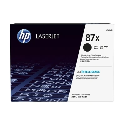 Image de HP 87X à rendement élevé noir originale LaserJet cartouche de toner (CF287X)