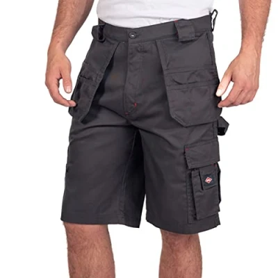 Afbeelding van Lee Cooper Multi holstertas, flexibel en comfortabel, voor werk, shorts, grijs, 36 W heren