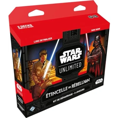 Afbeelding van Asmodee FFG Star Wars Unlimited Starterset : Spark of Rebellion Bordspellen Verzamelkaartspel voor volwassenen en kinderen vanaf 12 jaar Franse versie