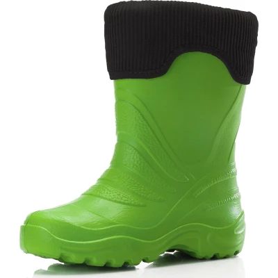 Afbeelding van Ladeheid LA CA Panda Kinder Regenlaarzen Rubber Licht EVA Groen 24/25