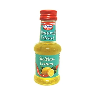 Afbeelding van Dr. Oetker Sicilian Lemon Natural Extract 35 ml citroensmaak