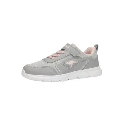 Afbeelding van KangaROOS K ETK ZIG EV Sneaker Kinderschoenen Unisex 10408 000 2063 grijs/roze