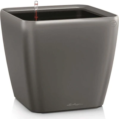 Afbeelding van Lechuza Quadro premium 28 LS Antraciet metallic