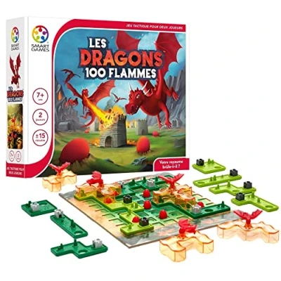 Image de Jeu tactique Smartgames Les dragons 100 flammes