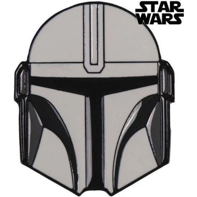 Afbeelding van Star Wars: The Mandalorian Bounty Hunter Metallic Pin Badge