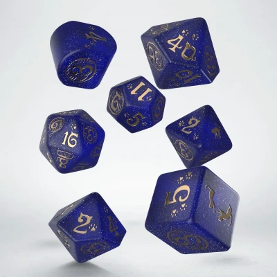 Afbeelding van Q Workshop Cats Modern Dice Set Meowster (7)