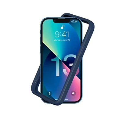 Afbeelding van RHINOSHIELD Bumper hoes compatibel met [iPhone 13 mini] CrashGuard NX aanpasbare dunne bescherming schokdemping [BPA vrij] marineblauw