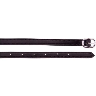 Afbeelding van BR Spoorriemen Leer RVS Gesp Zwart 13mm