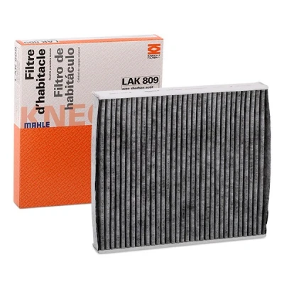 Afbeelding van MAHLE ORIGINAL LAK 809 Interieurfilter Carbon filter 255,0, 272,0, 272 224 35,5, 36,0 VOLKSWAGEN: Polo V Saloon, Hatchback, SEAT: Ibiza 4 ST