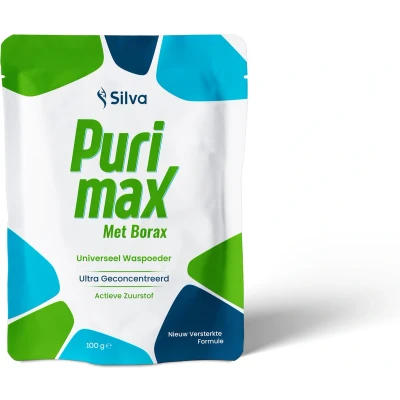Afbeelding van Silva Purimax Poeder Wasmiddel Geconcentreerd 100 g