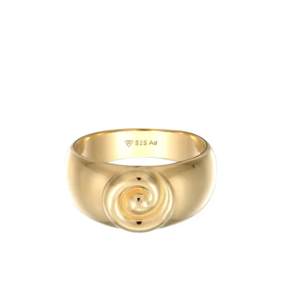 Afbeelding van Elli Spiral Ring, Dames, Maat: 54, Gold