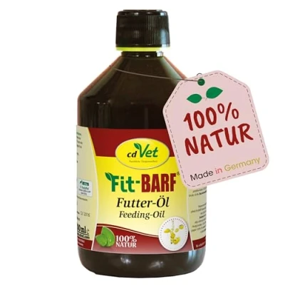 Afbeelding van 2x 500ml cdVet Fit BARF Voerolie Aanvullend Voer voor Katten/Honden